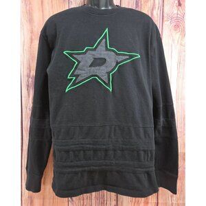 Dallas Stars 47 Brand Black Crewneck Pullover Sweatshirt Medium